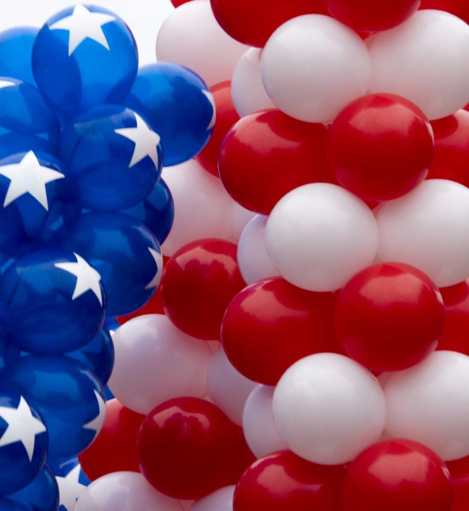 Indiana, Carmel Patriotic balloons on July 4th